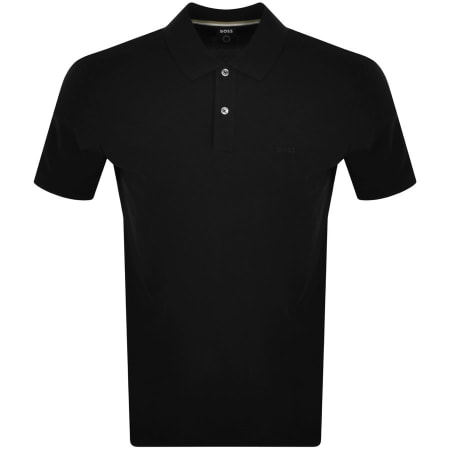 Product image for BOSS Pallas Polo T Shirt Black