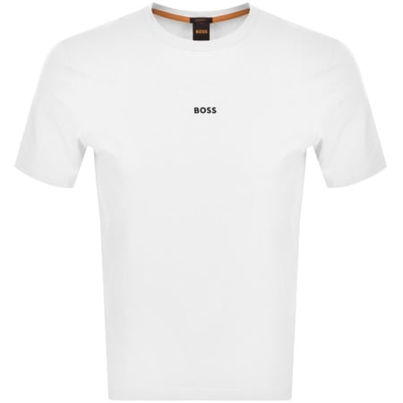 Product image for BOSS TChup Logo T Shirt White