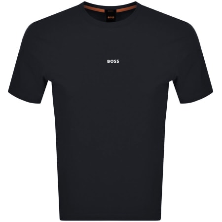 Product image for BOSS TChup Logo T Shirt Navy