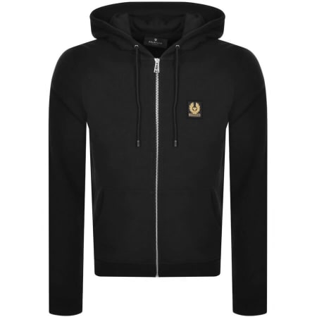 Product image for Belstaff Full Zip Hoodie Black