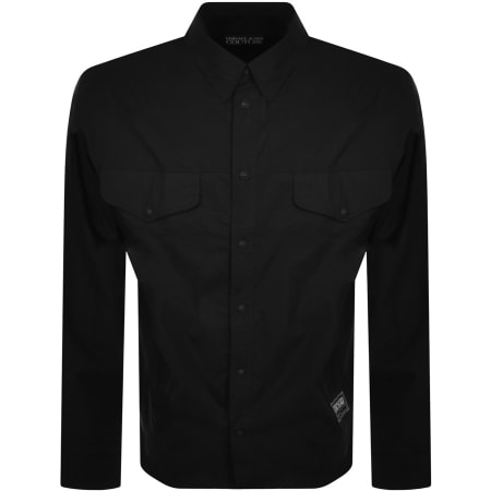 Product image for Versace Jeans Couture Basic Popeline Shirt Black