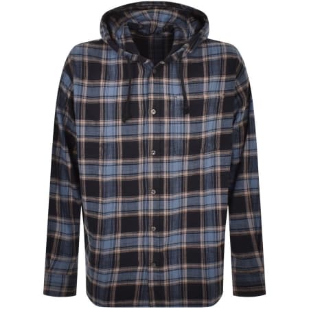 Product image for Diesel S Dewny Hood Long Sleeved Shirt Black