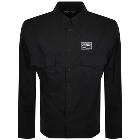 Product image for Versace Jeans Couture Basic Popeline Shirt Black