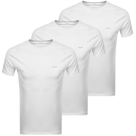 Product image for Paul Smith 3 Pack T Shirts White