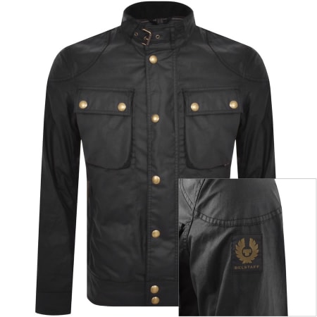 Product image for Belstaff Racemaster Waxed Jacket Black