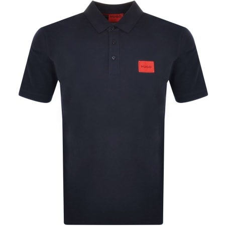 Product image for HUGO Dereso 222 Polo T Shirt Navy