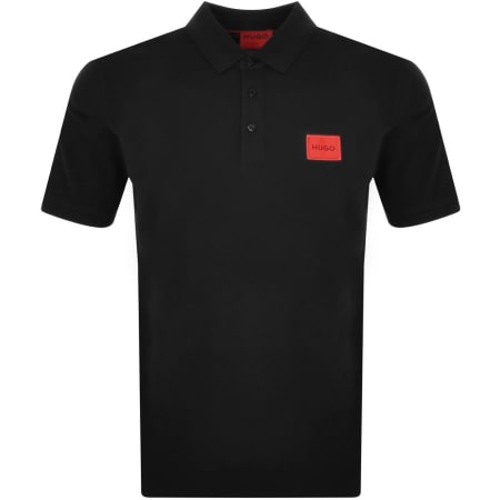 Product image for HUGO Dereso 222 Polo T Shirt Black