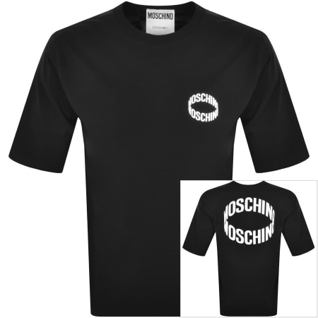 Product image for Moschino Logo T Shirt Black