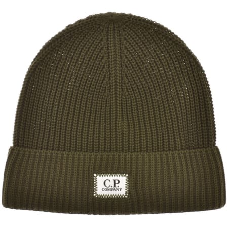Product image for CP Company Goggle Beanie Hat Khaki