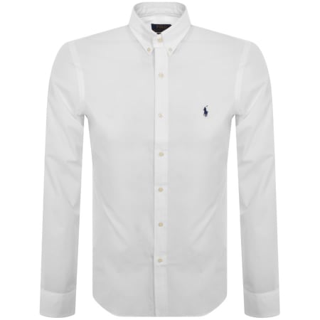 Product image for Ralph Lauren Slim Fit Sport Shirt White
