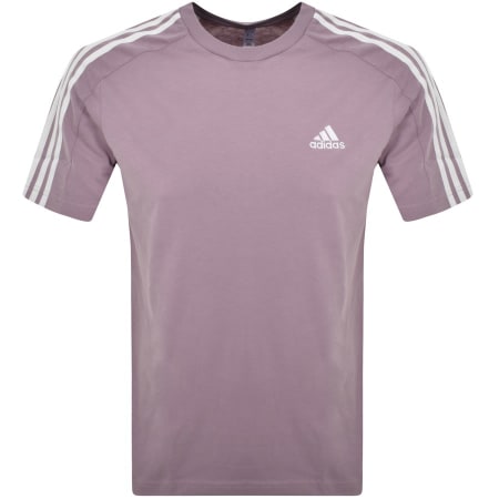 Product image for adidas Sportswear 3 Stripes T Shirt Lilac