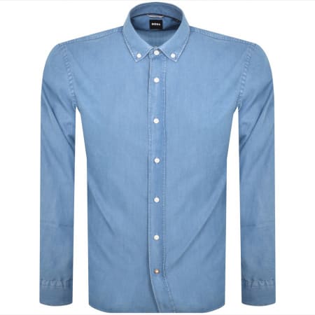 Product image for BOSS C Hal BD Long Sleeved Shirt Blue