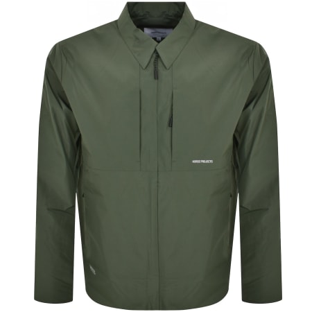 Product image for Norse Projects Jens Gore Tex Overshirt Green