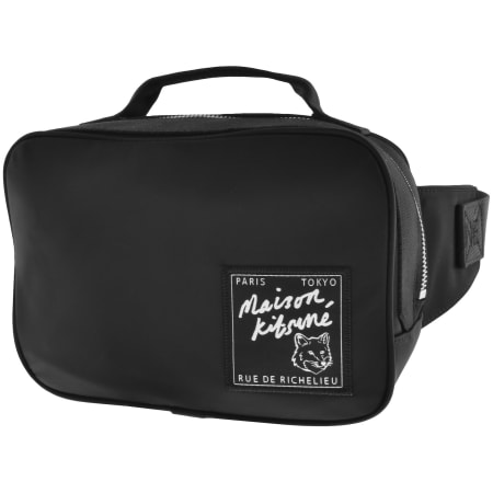 Product image for Maison Kitsune Traveller Waist Bag Black