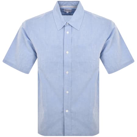 Product image for Norse Projects Ivan Relaxed Fit Shirt Blue