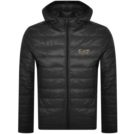 Product image for EA7 Emporio Armani Quilted Jacket Black