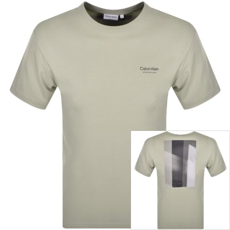 Product image for Calvin Klein Photo Print T Shirt Grey