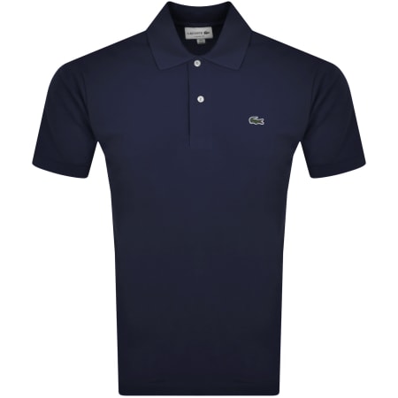 Product image for Lacoste Short Sleeved Polo T Shirt Navy