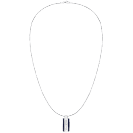 Product image for Tommy Hilfiger Dog Tag Necklace Silver