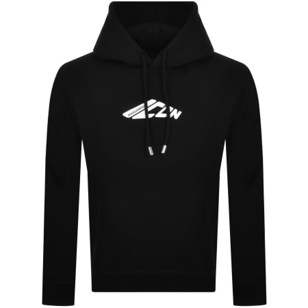 Product image for DSQUARED2 Logo Pullover Hoodie Black