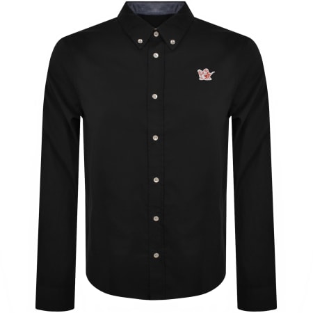 Product image for True Religion Buddha Patch Shirt Black
