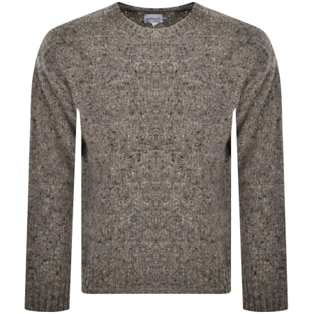 Product image for Norse Projects Jonas Donegal Diamond Jumper Grey