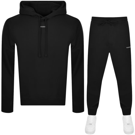 Product image for HUGO Logo DapoDayote Tracksuit Black