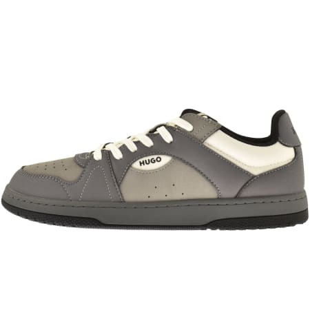 Product image for HUGO Hadrian Tennis Trainers Grey