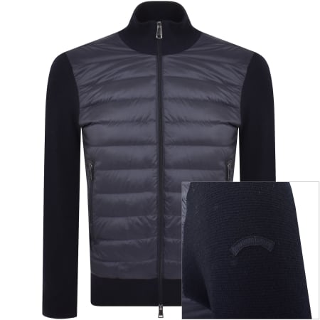 Product image for Paul And Shark Hybrid Knit Jumper Navy