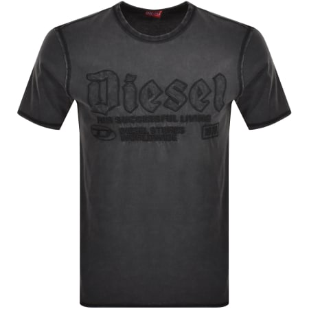 Product image for Diesel T Rawjust T Shirt Grey