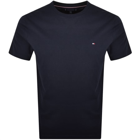 Product image for Tommy Hilfiger Essential Solid T Shirt Navy