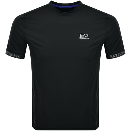 Product image for EA7 Emporio Armani Logo T Shirt Black