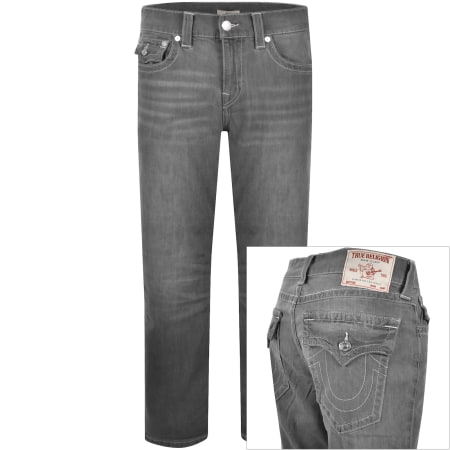 Product image for True Religion Ricky Flap Jeans Grey Wash