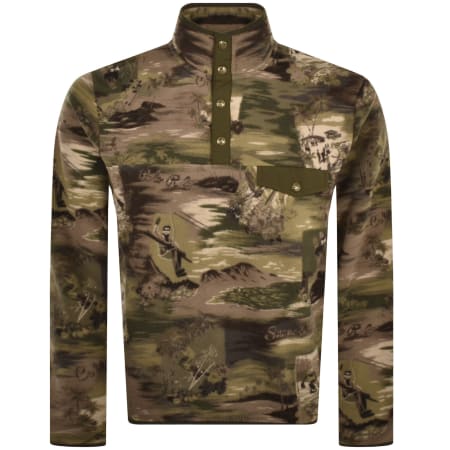 Product image for Ralph Lauren Fleece Sweatshirt Green