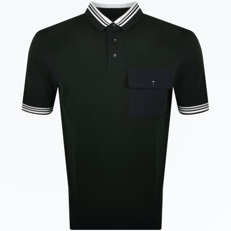 Product image for Armani Exchange Pocket Polo T Shirt Jet Set