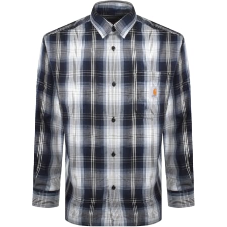 Product image for Carhartt WIP Blanton Loose Fit Shirt Navy
