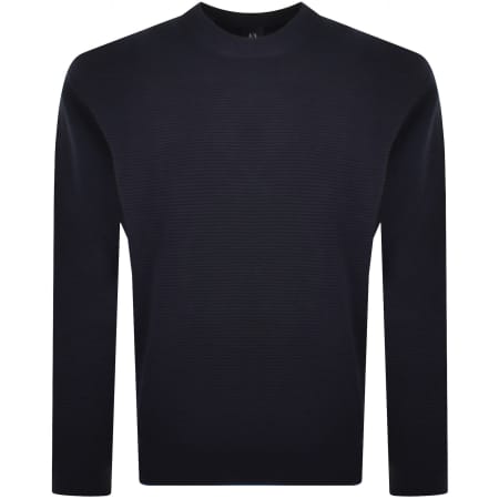 Product image for Armani Exchange Logo Sweatshirt Navy