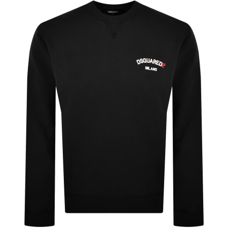 Product image for DSQUARED2 Cool Fit Crewneck Sweatshirt Black