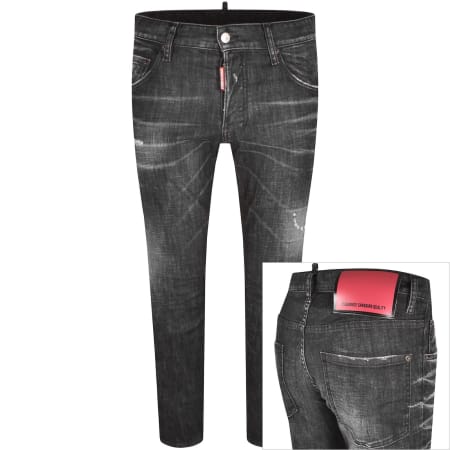 Product image for DSQUARED2 Skater Slim Fit Jeans Black