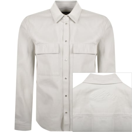 Product image for DSQUARED2 Icon Ice Overshirt Light Grey