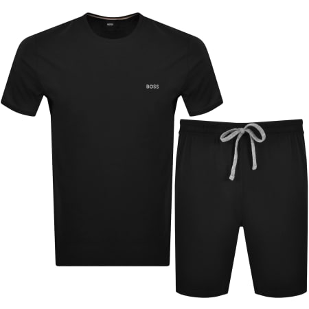 Product image for BOSS Mix And Match T Shirt And Short Set Black