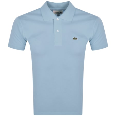 Product image for Lacoste Short Sleeved Polo T Shirt Blue