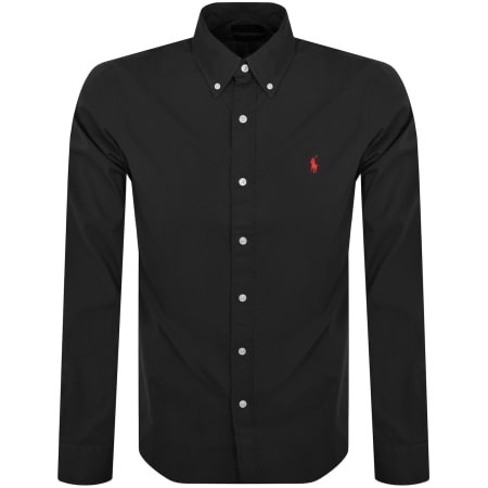 Product image for Ralph Lauren Slim Fit Sport Shirt Black