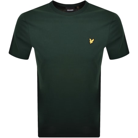 Product image for Lyle And Scott Crew Neck T Shirt Green