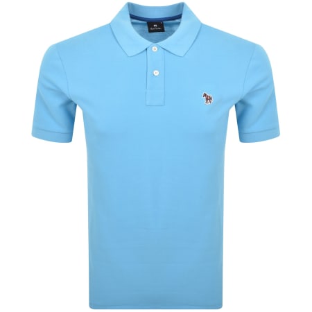 Product image for Paul Smith Regular Polo T Shirt Blue