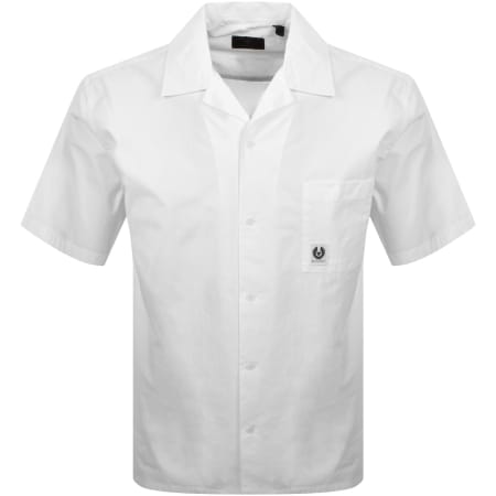 Product image for Belstaff Short Sleeve Tide Shirt White