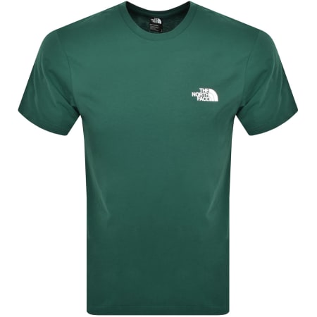 Product image for The North Face Simple Dome T Shirt Green