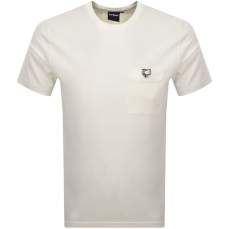 Product image for Barbour Tothill Tailored Fit T Shirt Cream