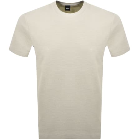 Product image for BOSS C Taut Terrycloth T Shirt Cream