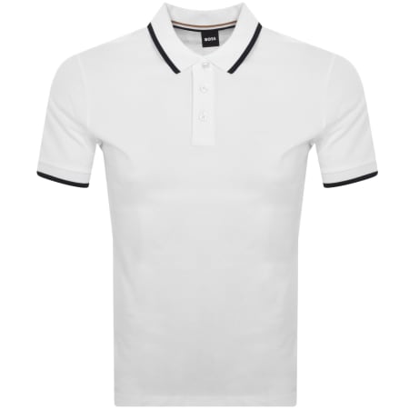 Product image for BOSS Parlay 190 Polo T Shirt White